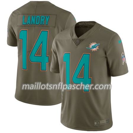 Maillot Miami Dolphins Jarvis Landry 14 Nike Salute To Service - Homme